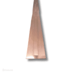 Unión Aluminio Oro Rosa 5 mm