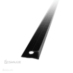 Terminal Negro de Aluminio 8mm
