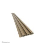 PERGOLA WPC 3 CANAL NOGAL 2.90MT